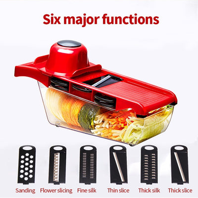 10 in 1 Mandoline Vegetable Slicer Cutter with Box eGood