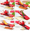 10 in 1 Mandoline Vegetable Slicer Cutter with Box eGood