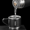 Double Wall Stainless Steel Thermos Set – 500ml Vacuum Flask with Extra Lid, Gift Box eGood