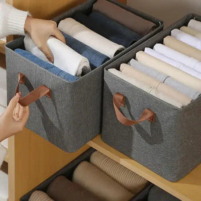 Wardrobe Clothes Organizer Storage Box Foldable Drawer 2 eGoodpk